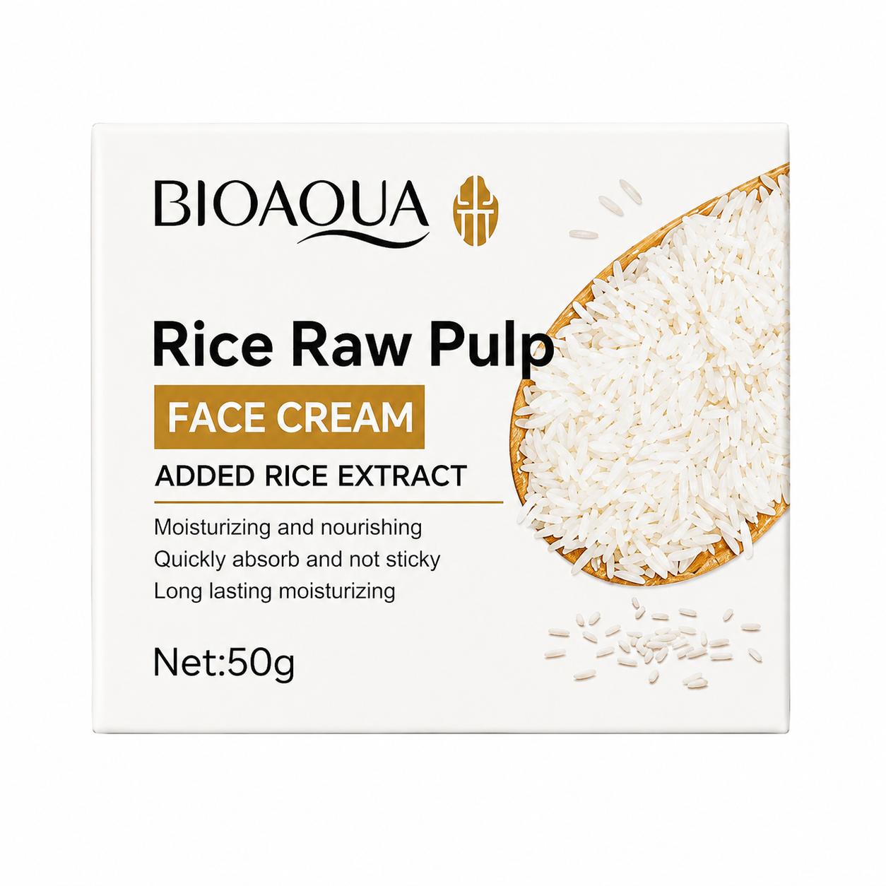 CREMA FACIAL ARROZ BIOAQUA