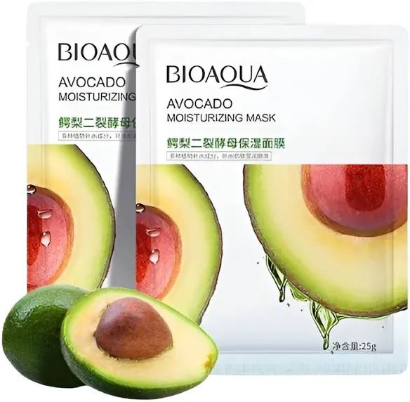 MASCARILLA EN VELO AVOCADO BIOAQUA