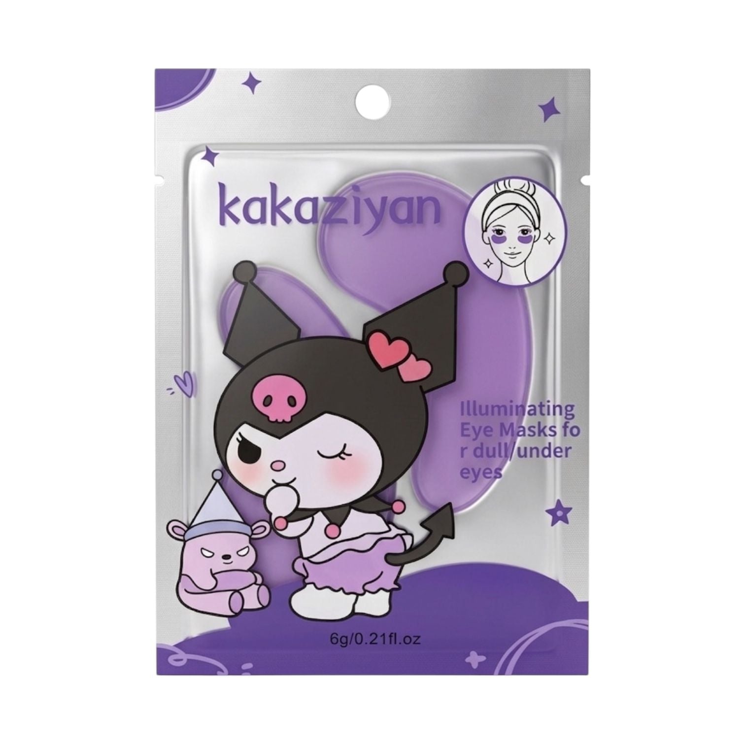 PARCHE COLAGENO DE OJERAS KUROMI STITCH KAKAZIYAN
