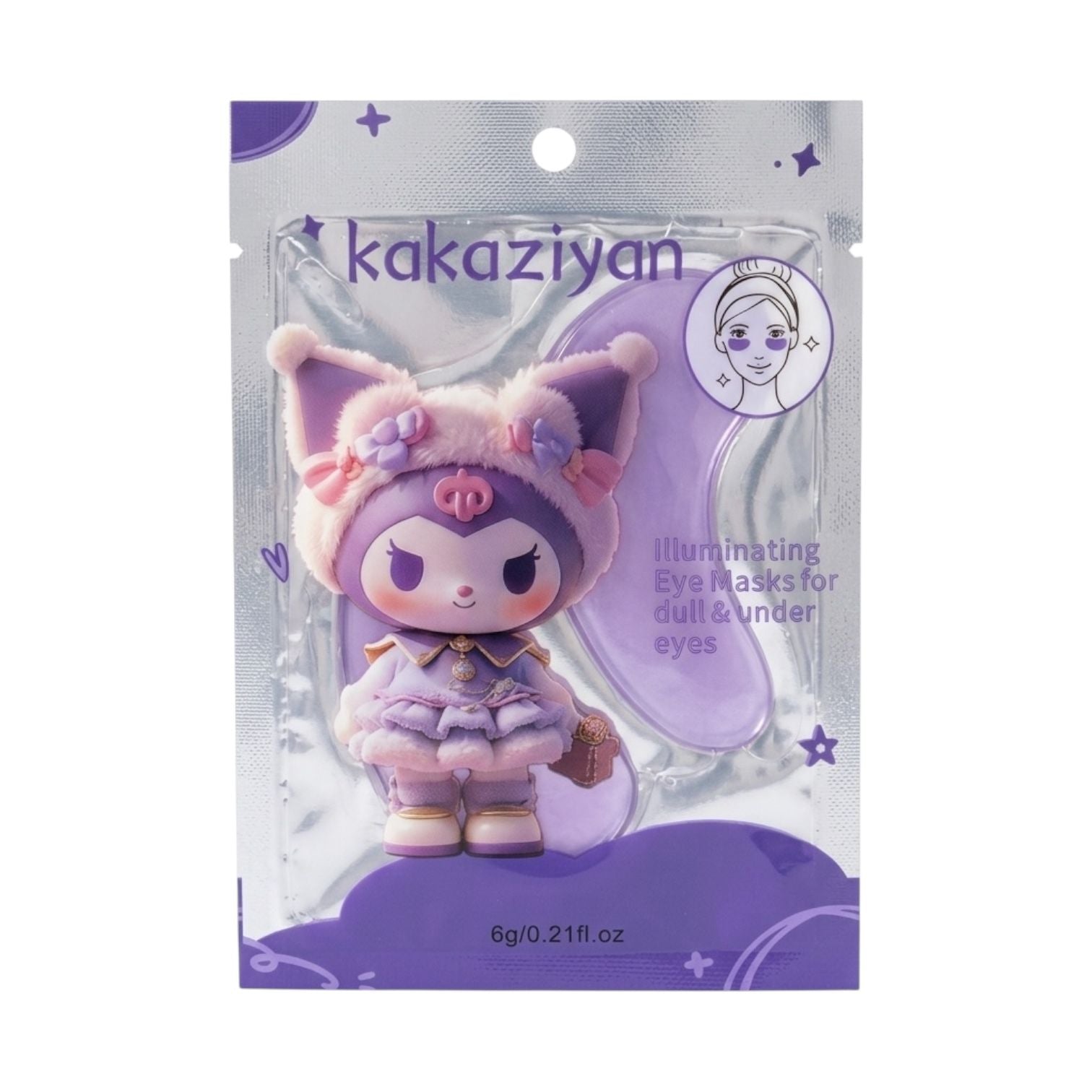 PARCHE COLAGENO DE OJERAS KUROMI STITCH KAKAZIYAN