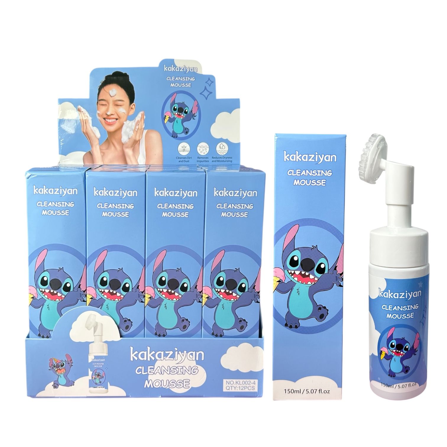 JABON ESPUMA STITCH 150ML KAKAZIYAN