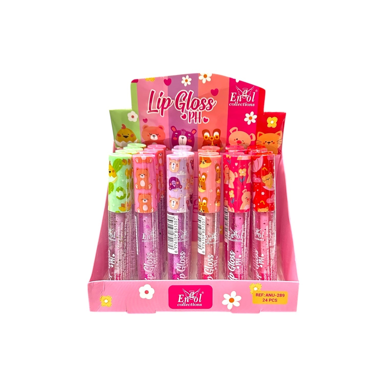 BRILLO MAGICO PH GLITTER 6ML TAPA ANIMALITOS ENGOL