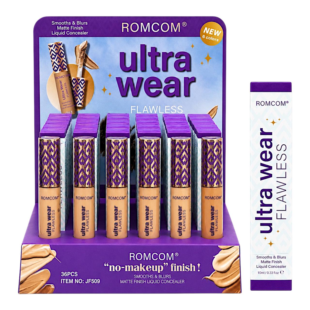 CORRECTOR LIQUIDO ULTRA WEAR FLAWLESS 10ML ROMCOM