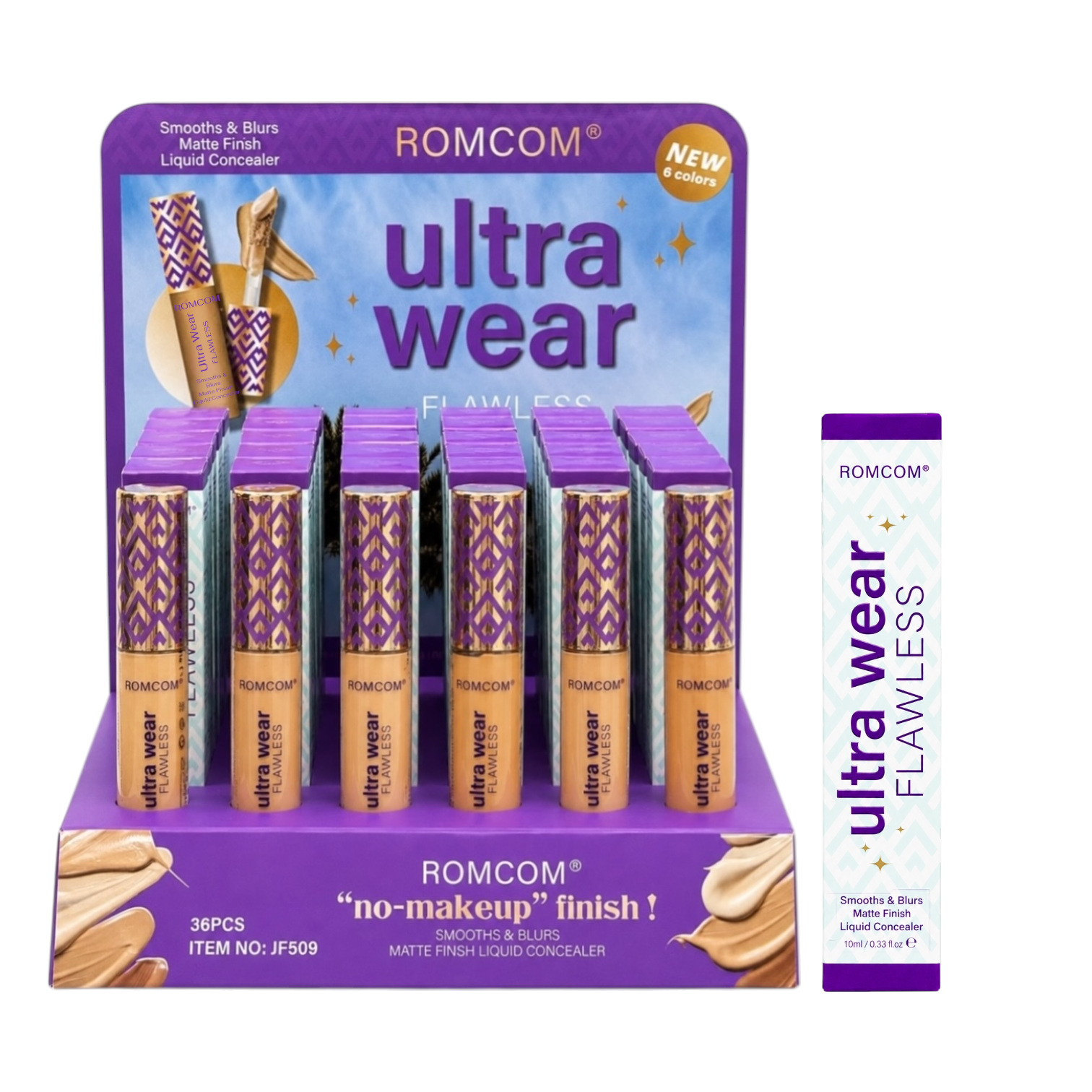 CORRECTOR LIQUIDO ULTRA WEAR FLAWLESS 10ML ROMCOM