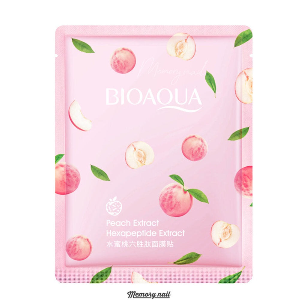 MASCARILLA EN VELO DURAZNO BIOAQUA