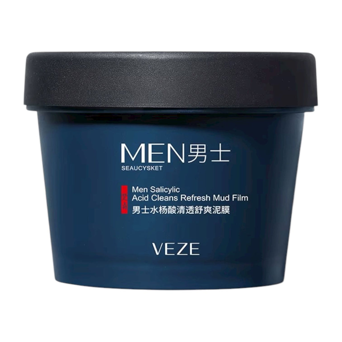 MASCARILLA DE BARRO CON ACIDO SALICILICO MEN 100G VEZE