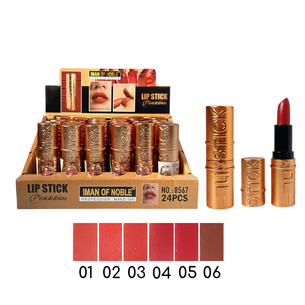 LABIAL EN BARRA LIP STICK DORADO IMAN OF NOBLE