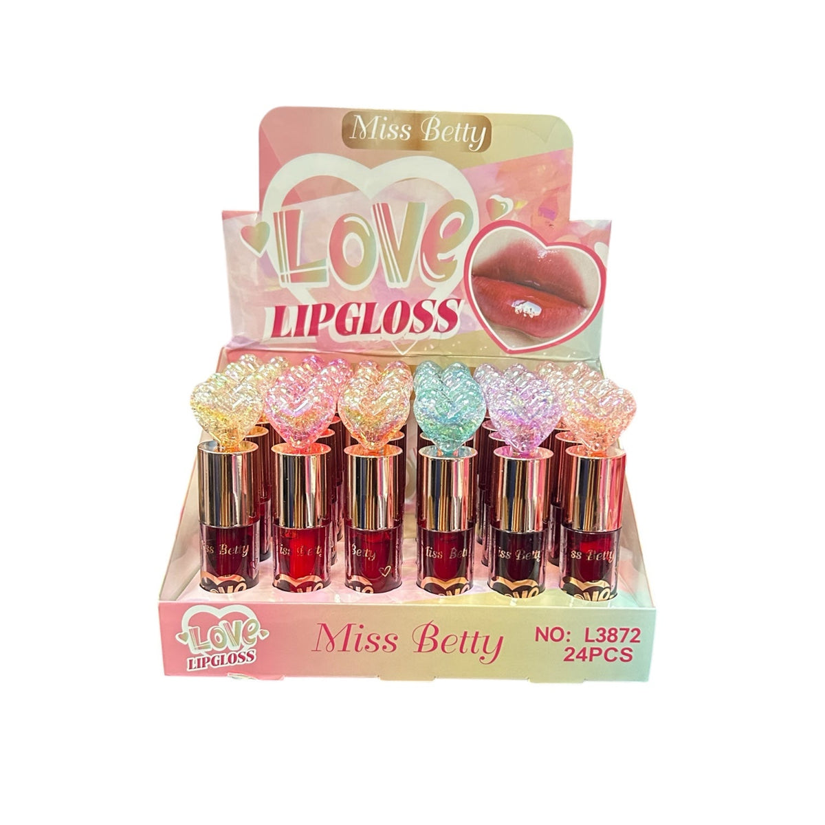 TINTA DE LABIOS LOVE KRA CORAZON 12G MISS BETTY