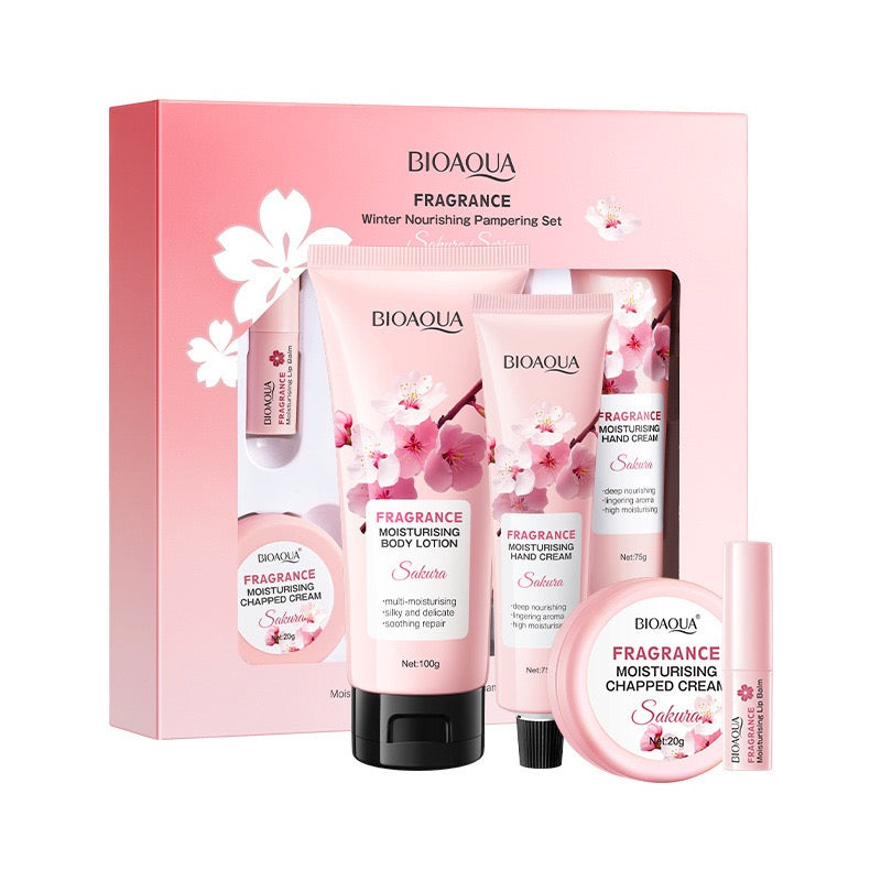 KIT VIAJERO CORPORAL SAKURA SERIES BIOAQUA