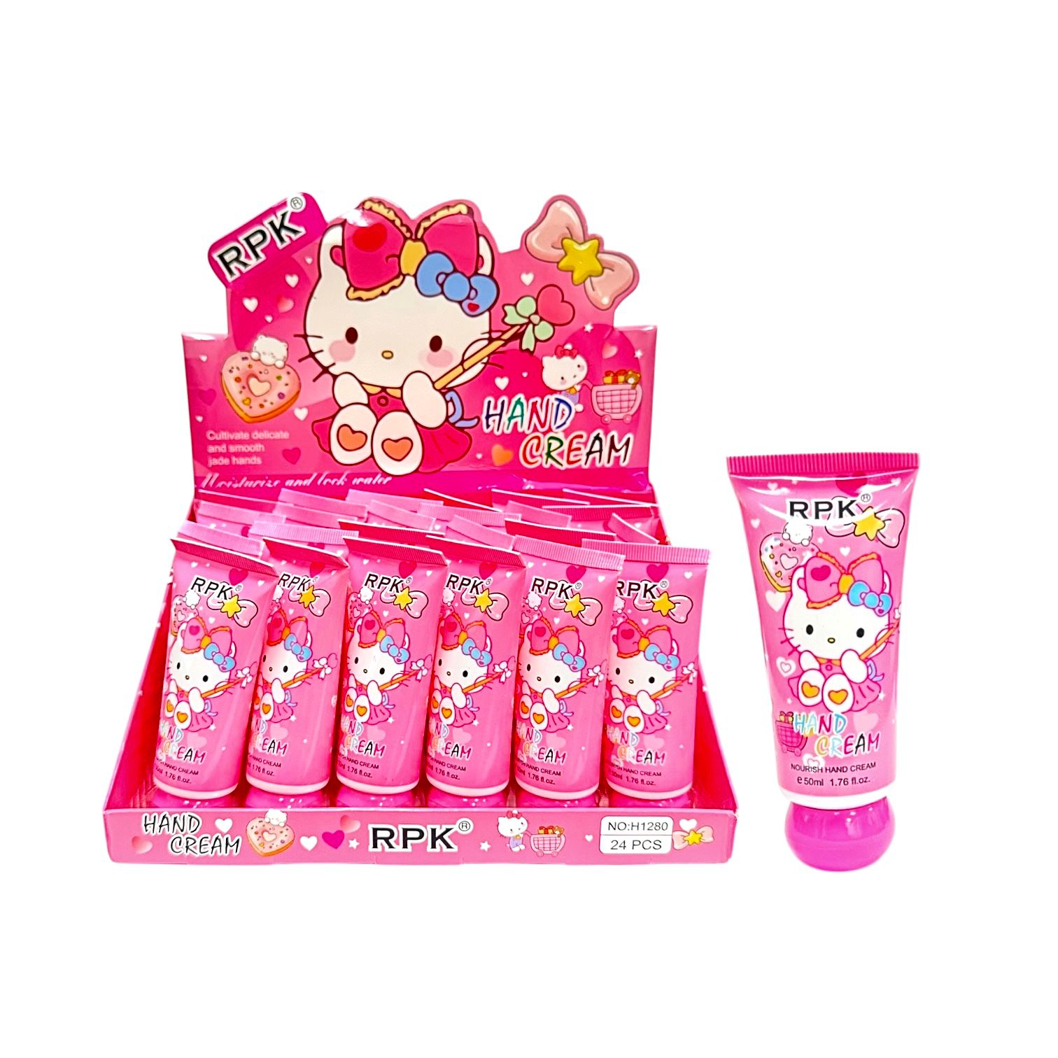CREMA DE MANOS HELLO KITTY HADITA DONA CORAZON 50ML RPK