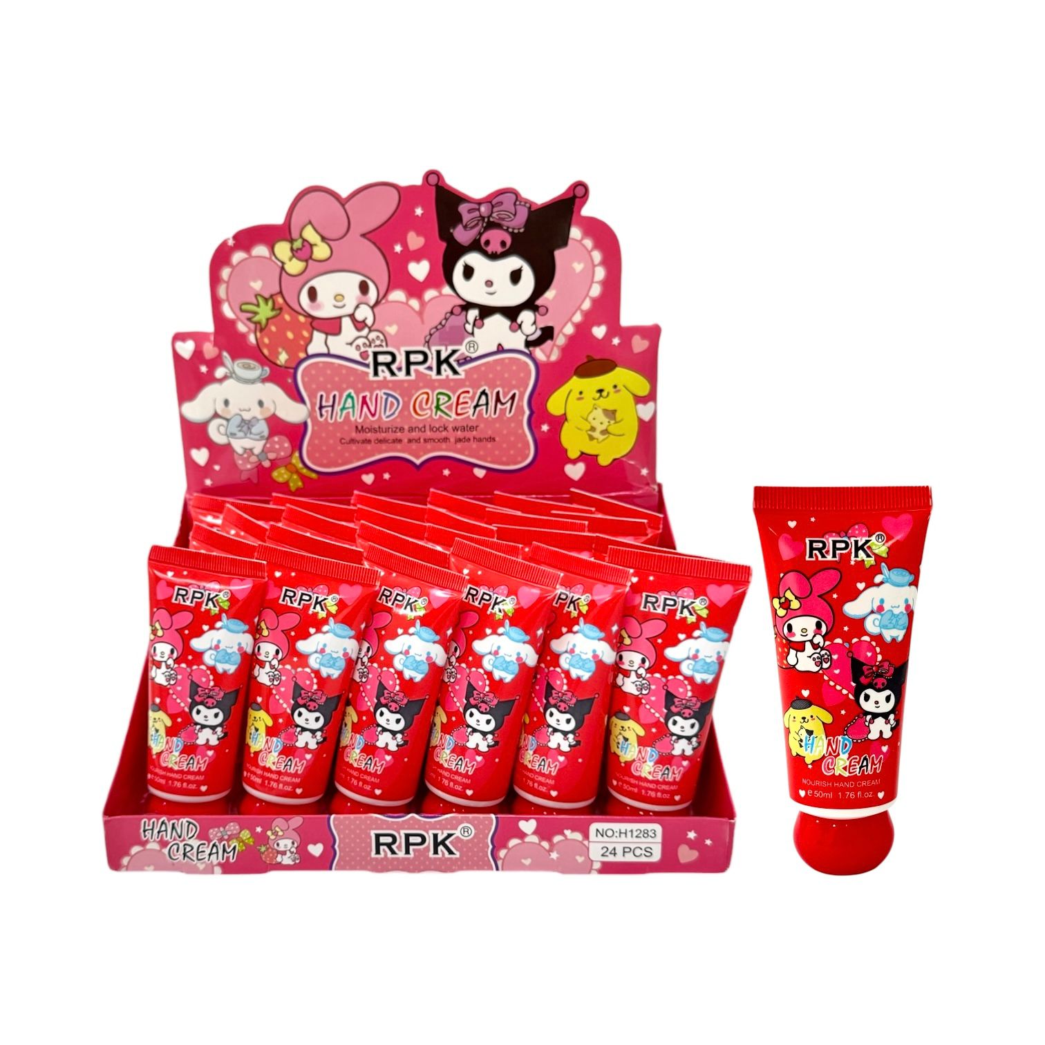 CREMA DE MANOS SANRIO CORAZONES 50ML RPK