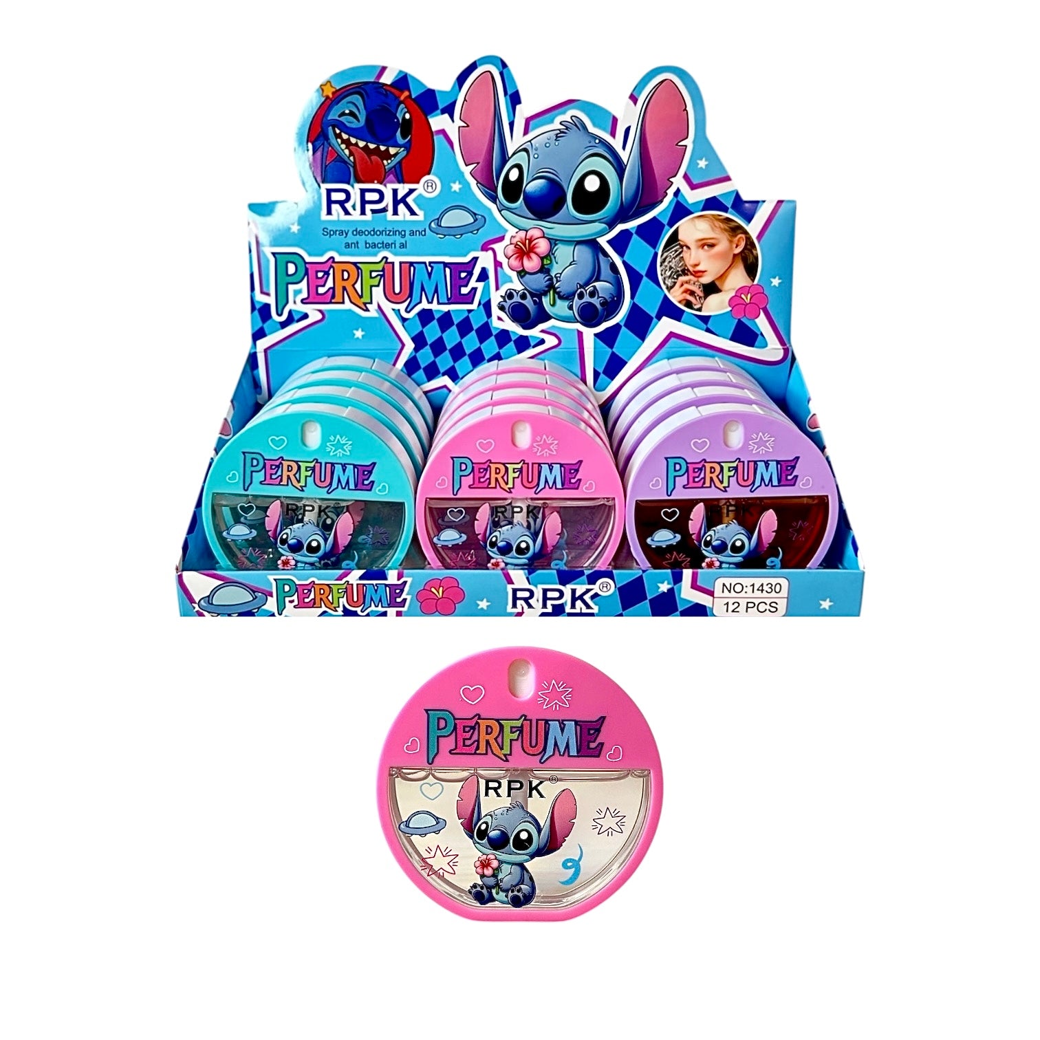 PERFUME REDONDO STITCH RPK