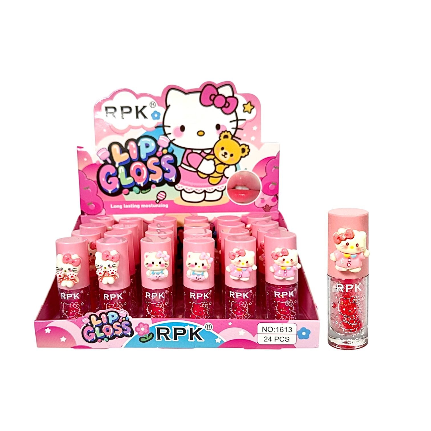BRILLO MAGICO GLITTER REDONDO HELLO KITTY RPK