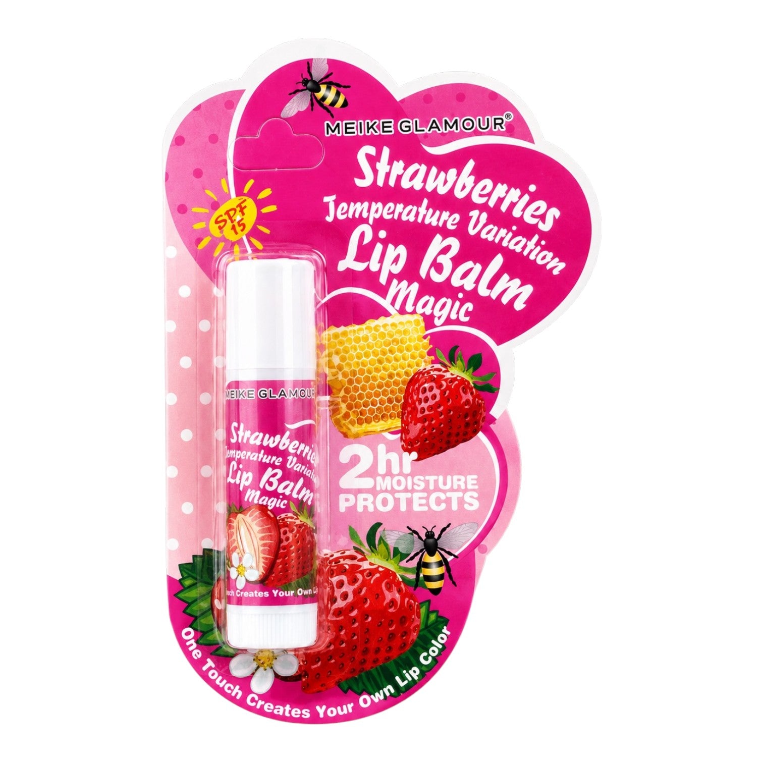 CHAPSTICK MAGICO STRAWBERRIES MIEL 4.8G MEIKE GLAMOUR