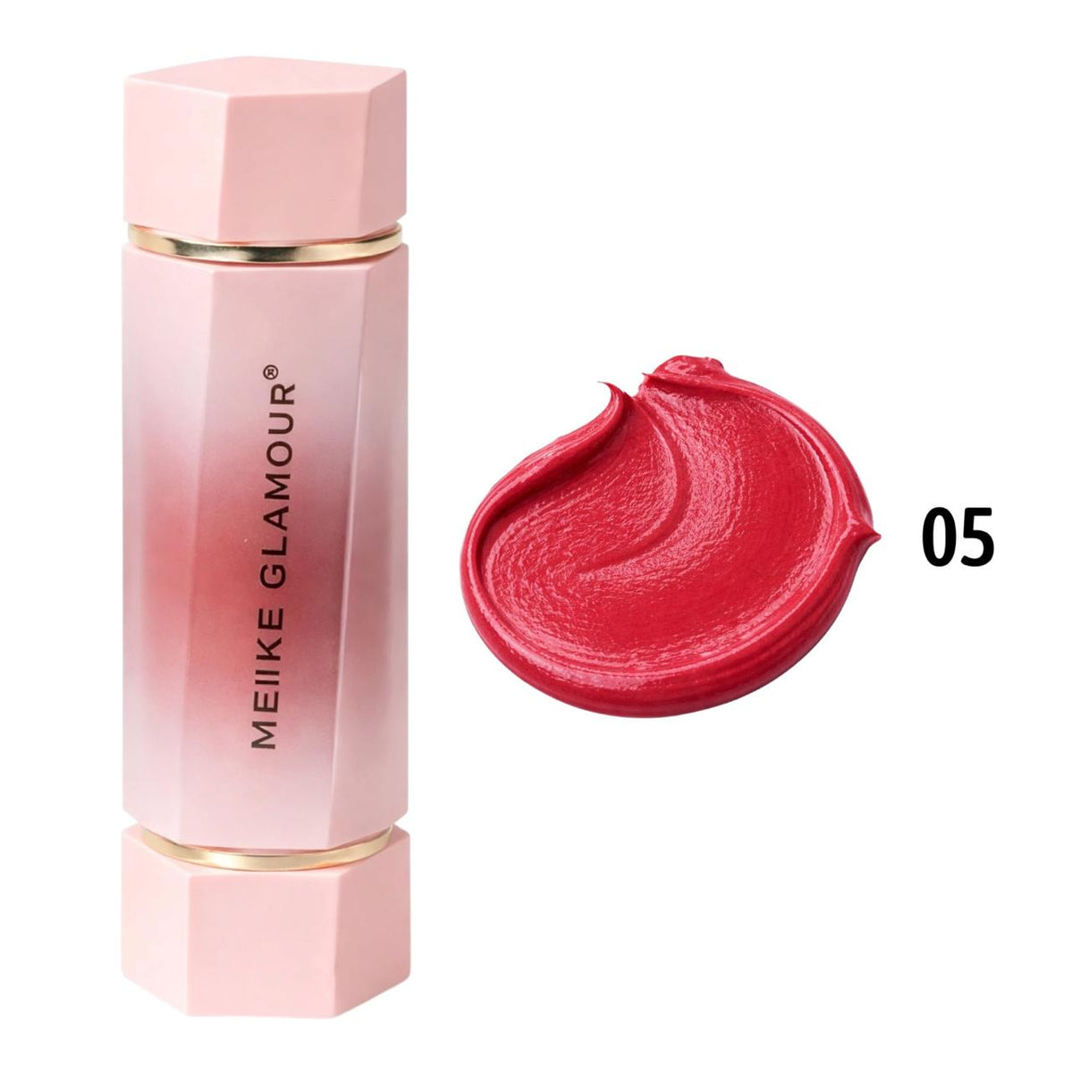 RUBOR Y LABIAL 2EN1 3D MEIKE GLAMOUR