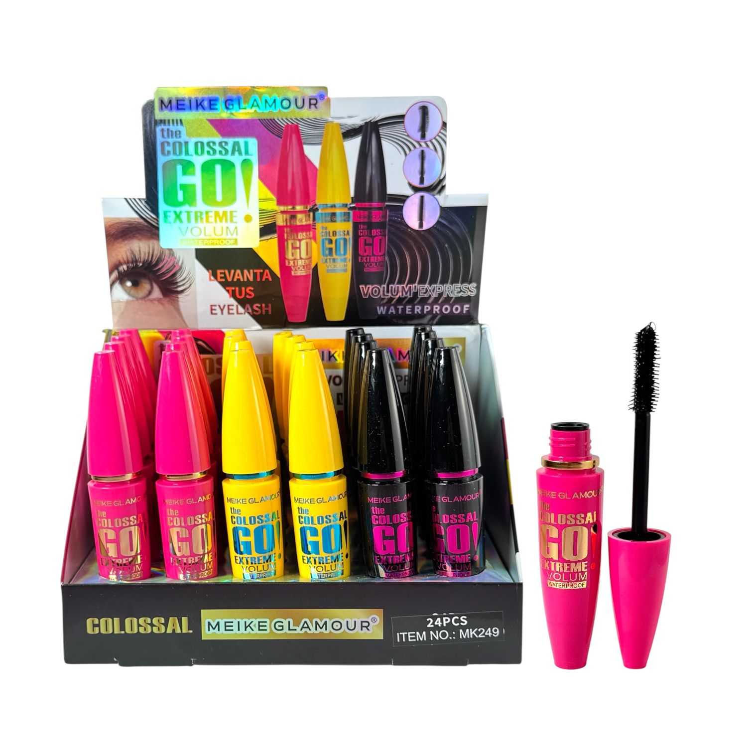 PESTAÑINA THE COLOSSAL GO EXTREME VOLUM MEIKE GLAMOUR