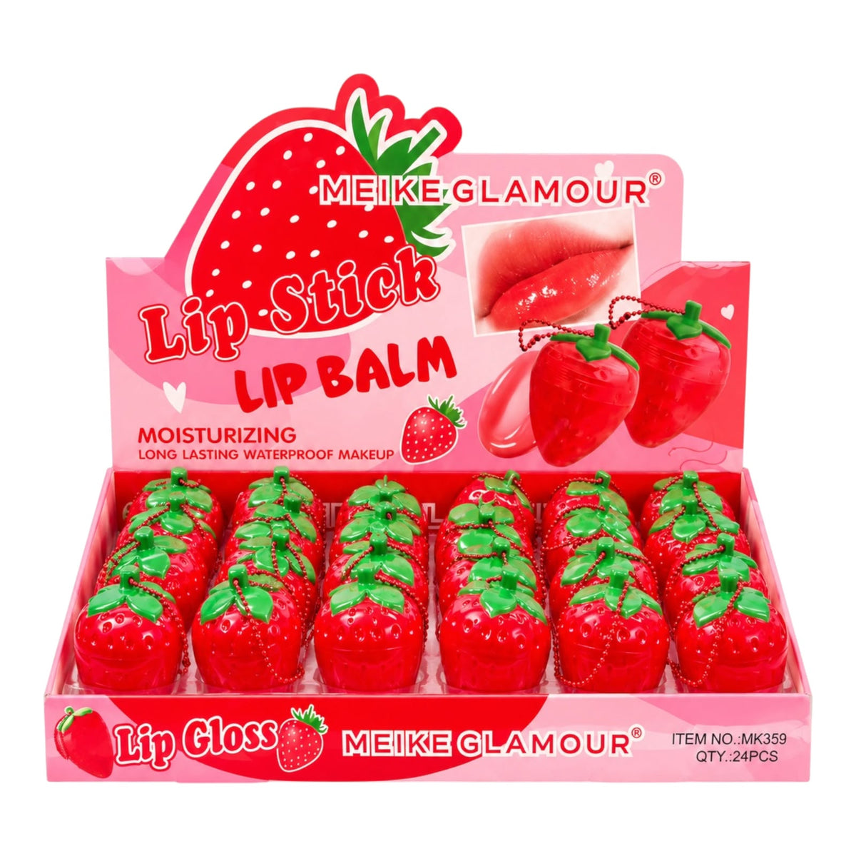 BALSAMO FRESA LLAVERITO MEIKE GLAMOUR