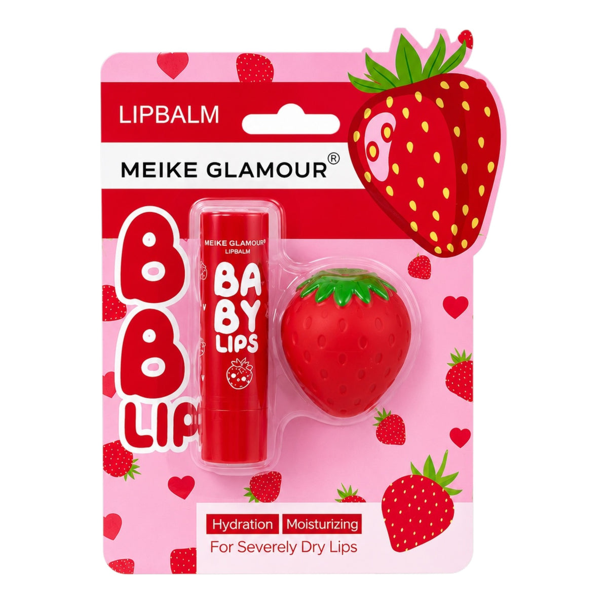 DUO BALSAMOS HIDRATANTE FRESITA BABY LIPS MEIKE GLAMOUR