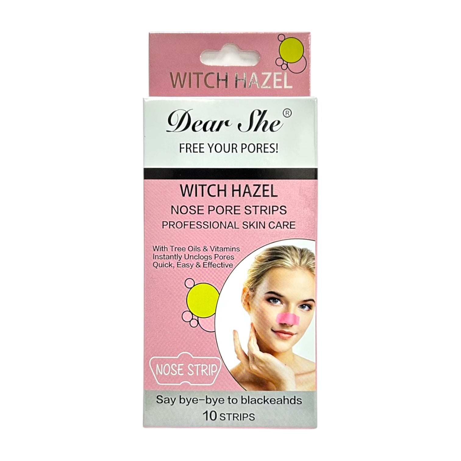 CAJA X10 BANDITA NOSE PORE DEAR SHE