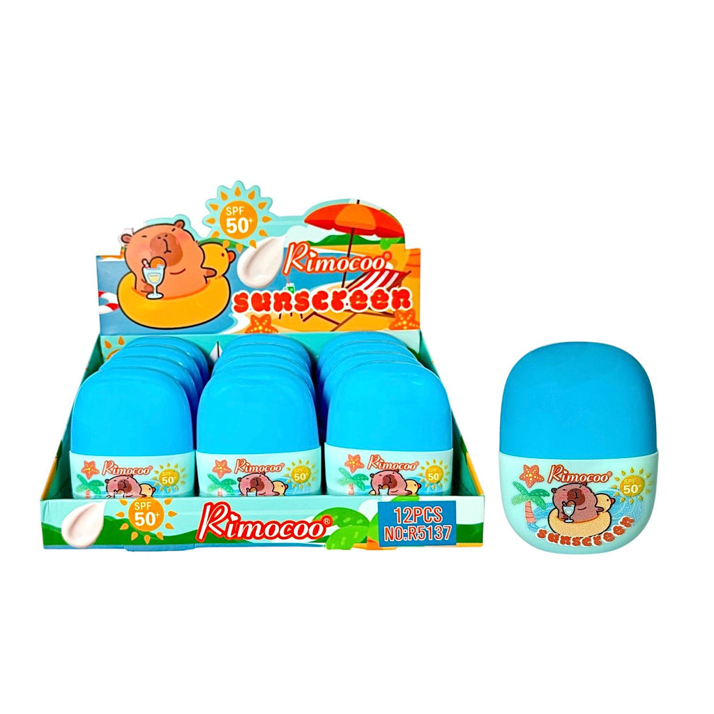 PROTECTOR SOLAR CAPIBARA / LABUBU SPF50+ RIMOCOO