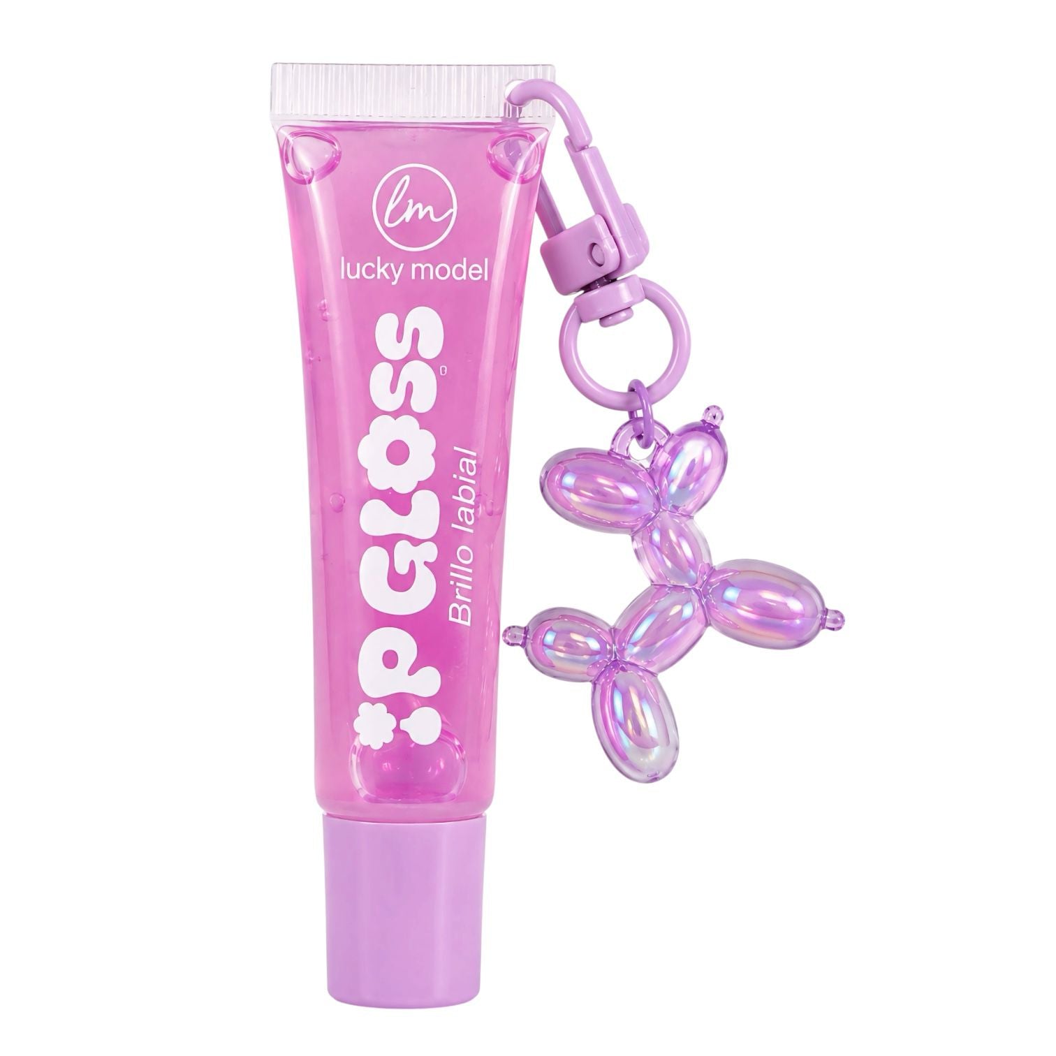 BRILLO GLOSS LLAVERO PERRITO LUCKY MODEL