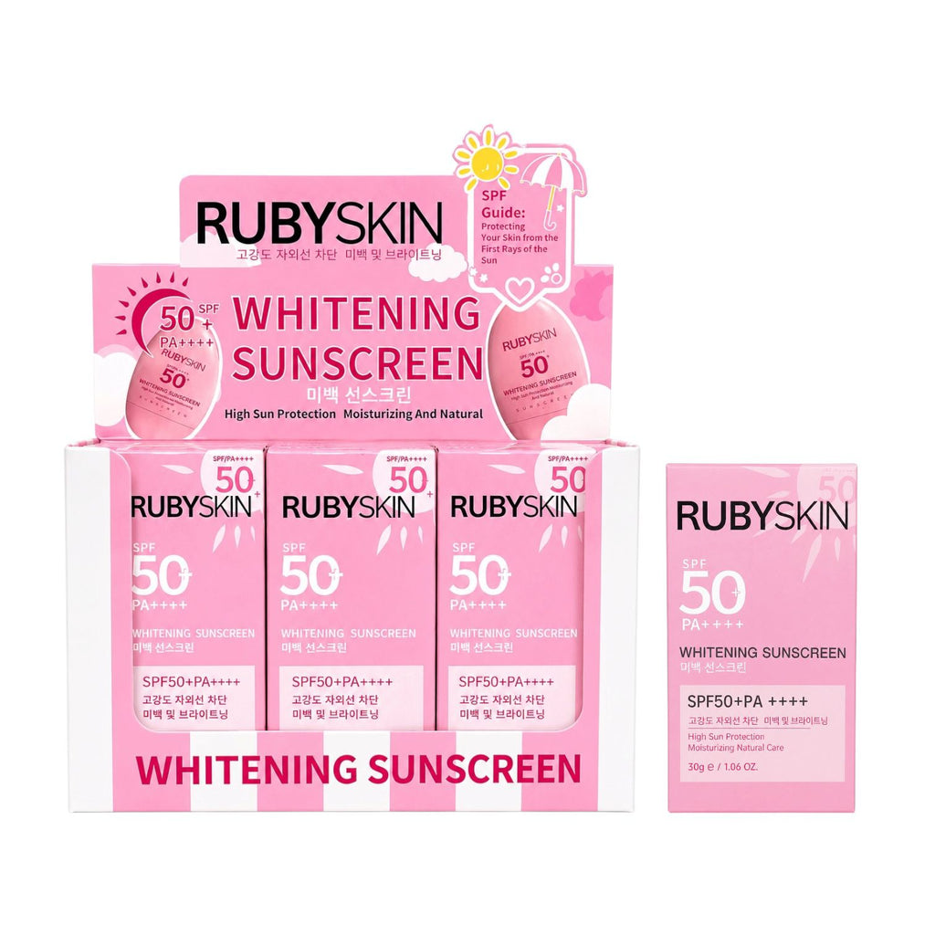 PROTECTOR SOLAR BLANQUEADOR SPF50+  30G RUBYSKIN