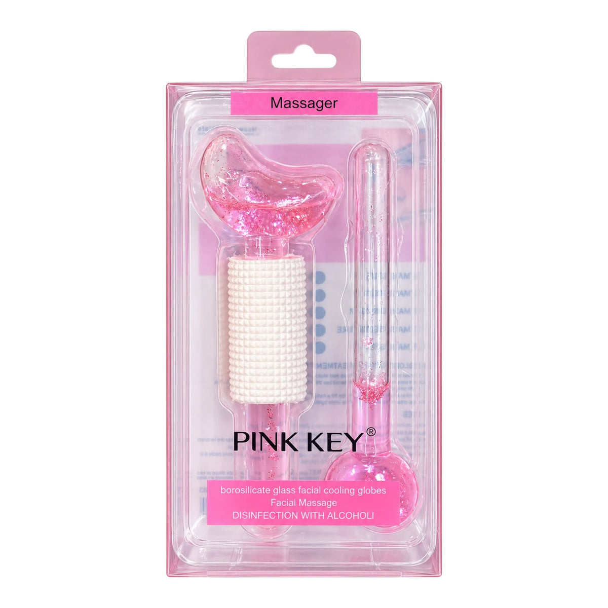 SET X2 MASAJEADOR FACIAL PINK KEY