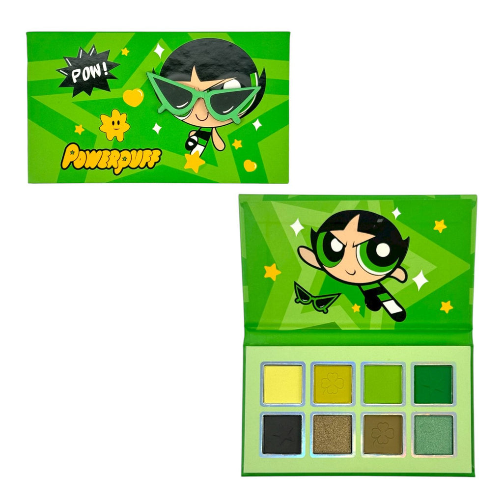 PALETA DE SOMBRAS X8 TONOS GAFITAS CHICAS SUPER PODEROSAS POWERPUFF