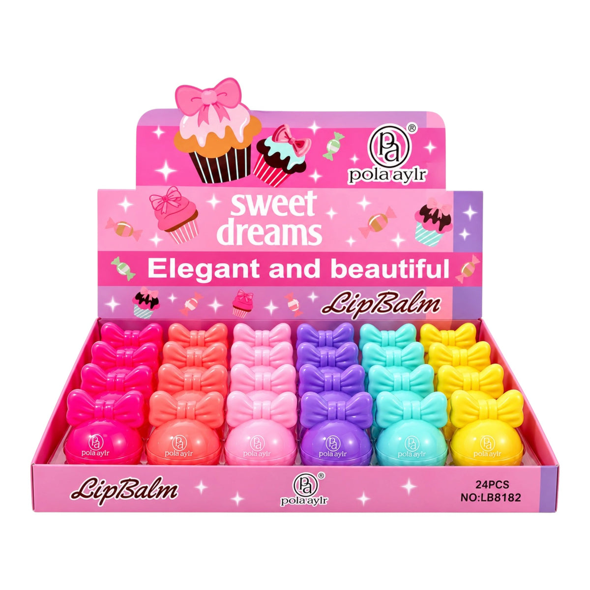 BALSAMO DE LABIOS CUPCAKES SWEET DREAMS POLA AYLR