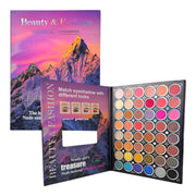 PALETA DE SOMBRAS X48 TONOS BEAUTY & FASHION NUDE MONTAÑA IGOODCO