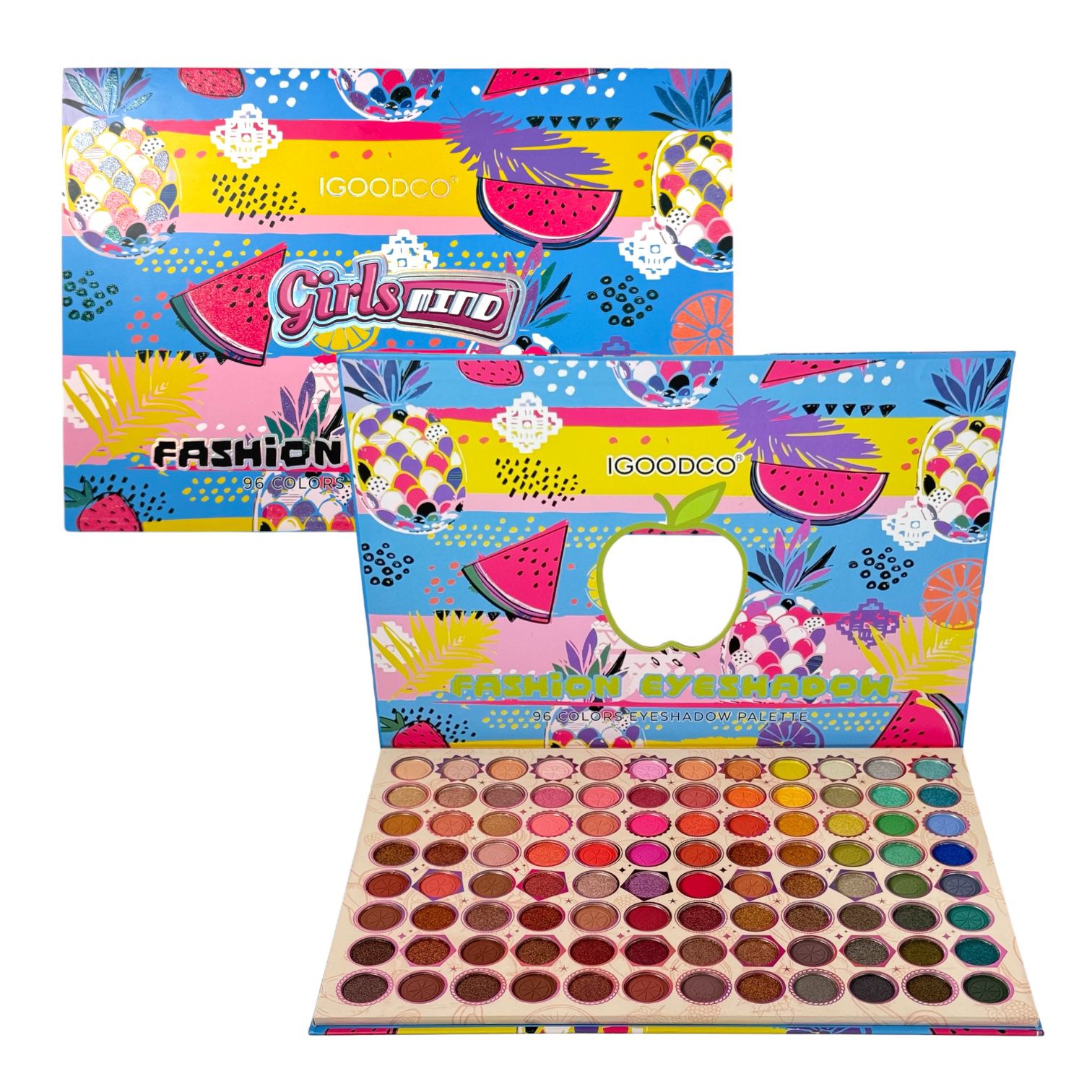 PALETA DE SOMBRAS X96 TONOS GIRLS MIND IGOODCO