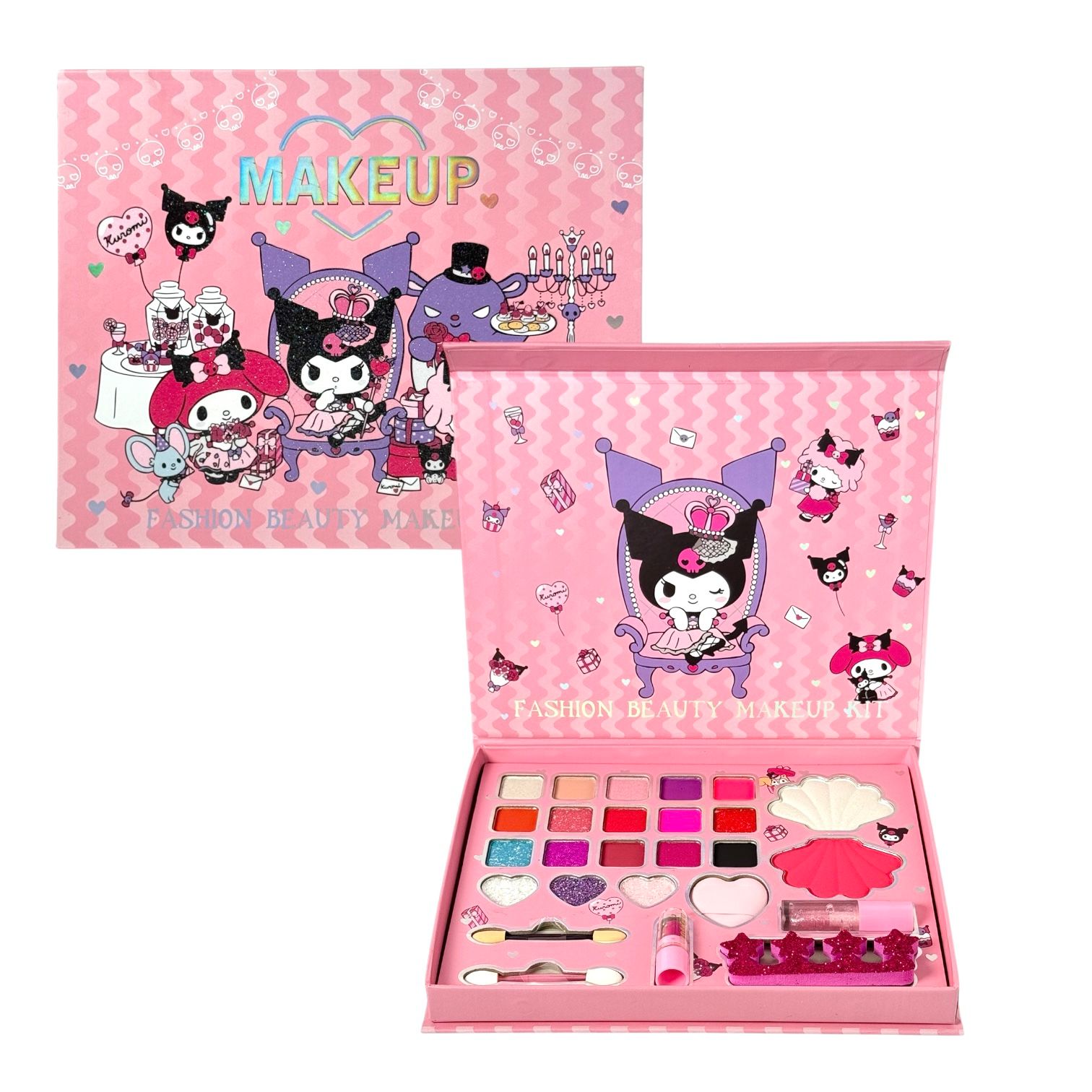 SET DE MAQUILLAJE KUROMI REINA FASHION BEAUTY