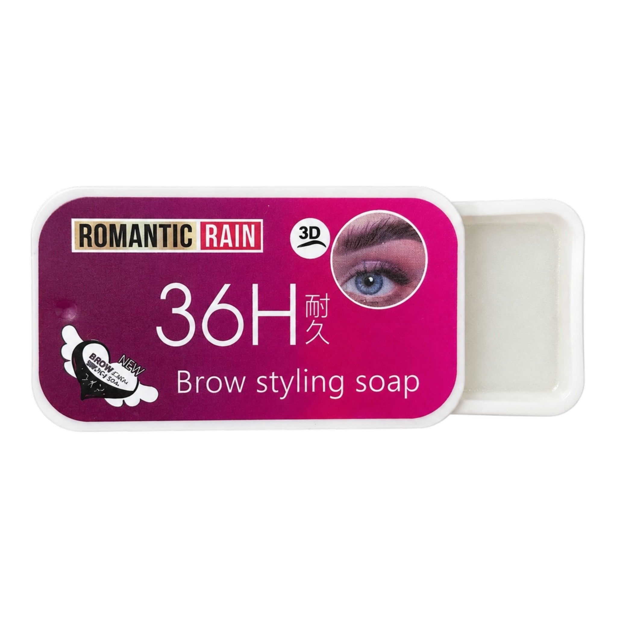 SET 3EN1 JABON DE CEJAS DELINEADOR 36H ROMANTIC RAIN