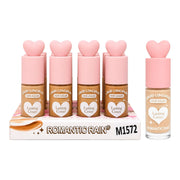 BASE LIQUIDA LASTING COVER TAPA CORAZON ROMANTIC RAIN