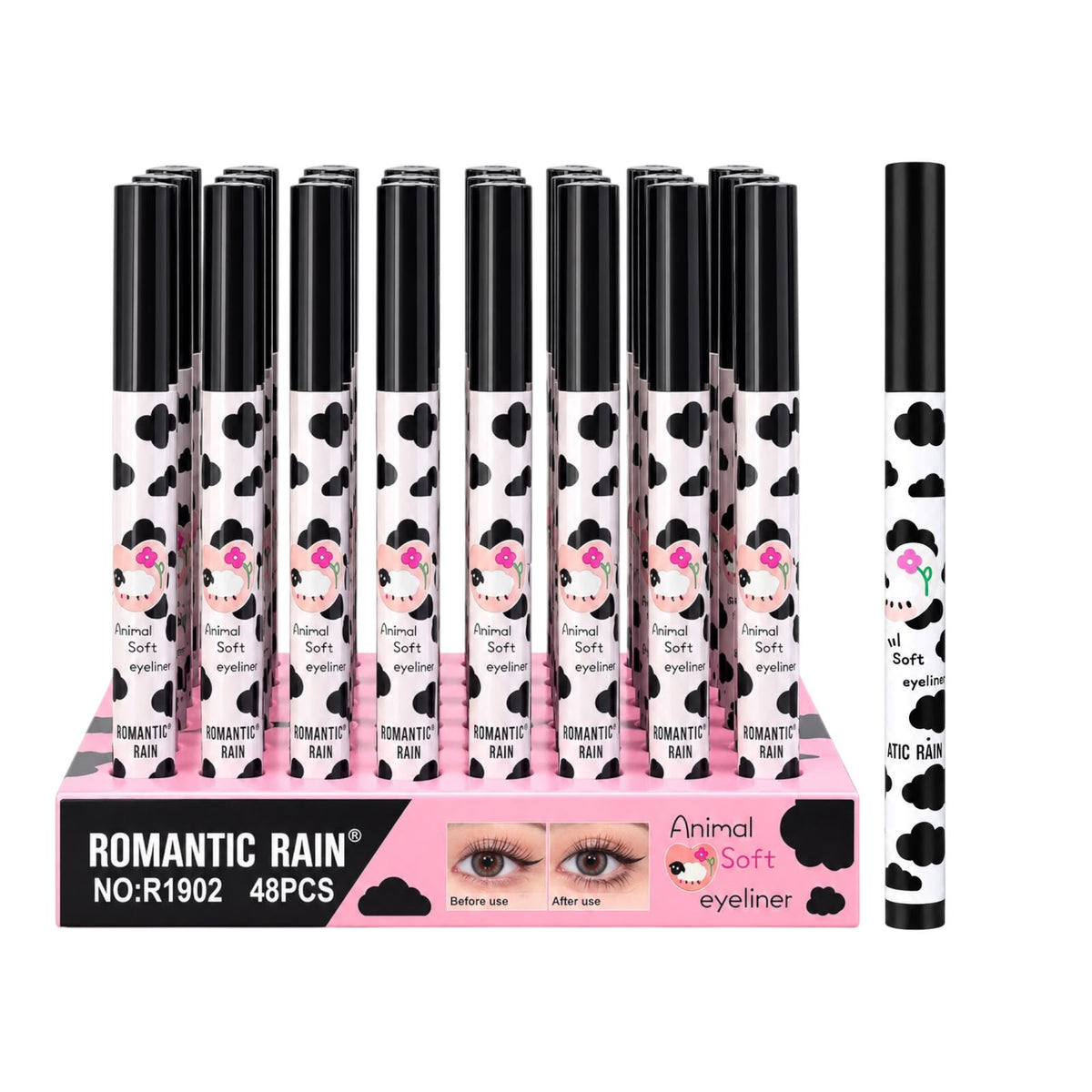 DELINEADOR EN PLUMON OVEJITA ANIMAL SOFT ROMANTIC RAIN
