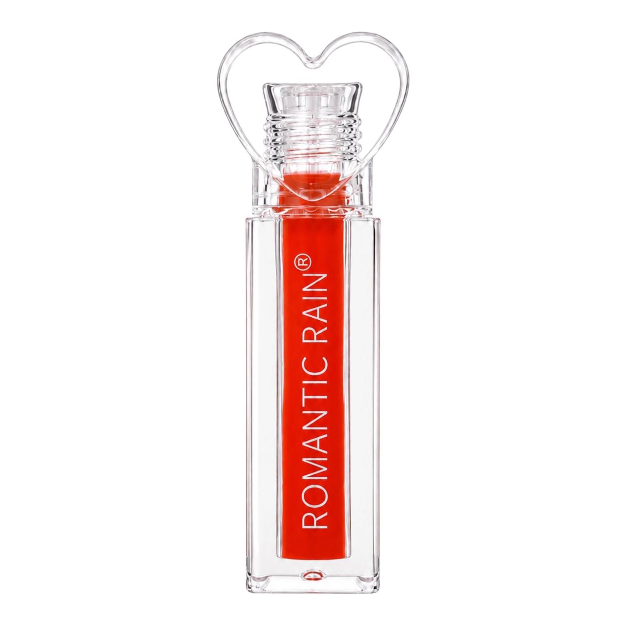 TINTA DE LABIOS TAPA CORAZON TRANSPARENTE ROMANTIC RAIN