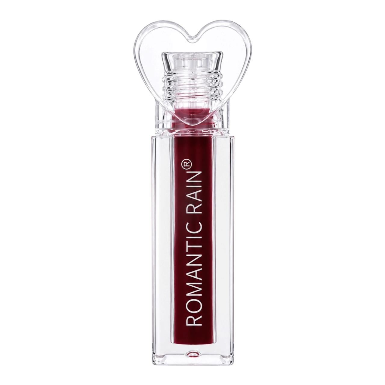 TINTA DE LABIOS TAPA CORAZON TRANSPARENTE ROMANTIC RAIN