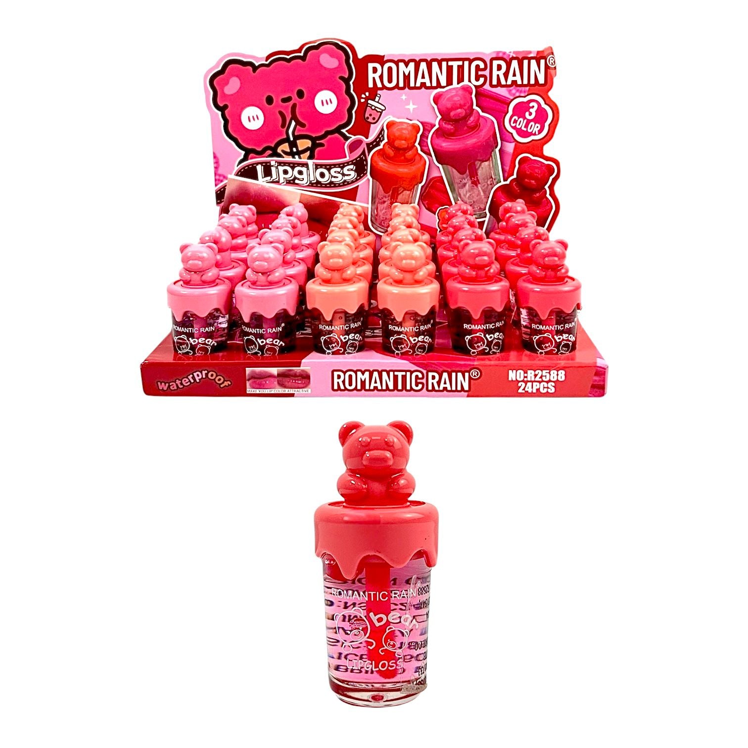 BRILLO MAGICO REFRESCO TAPA OSITO BEAR ROMANTIC RAIN