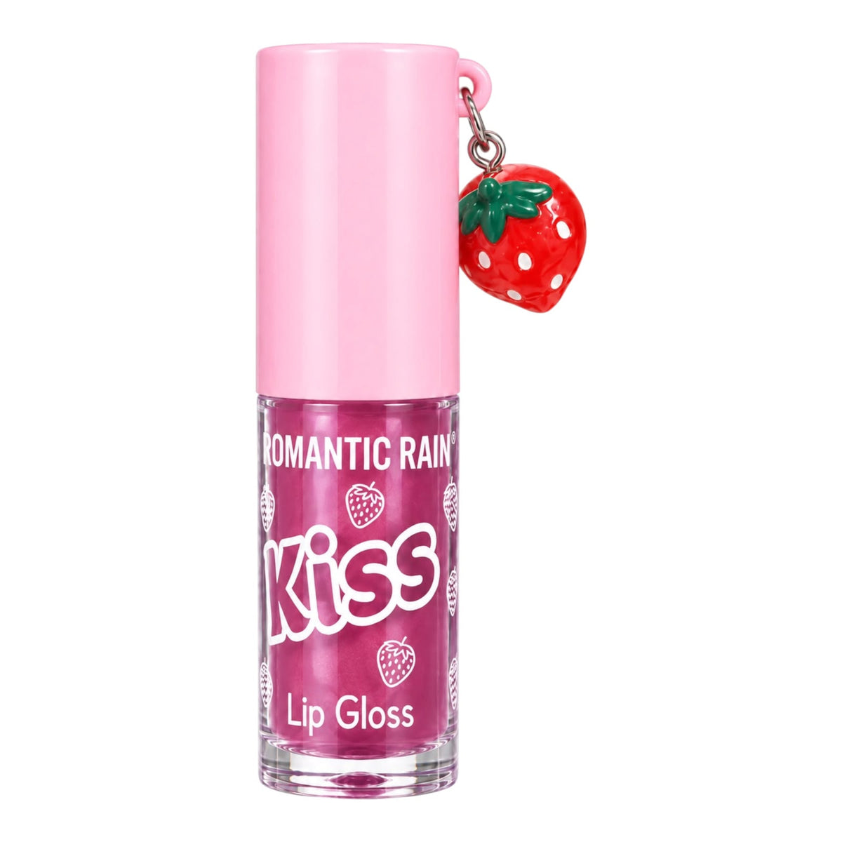 BRILLO MAGICO KISS FRESA LLAVERO 6ML ROMANTIC RAIN