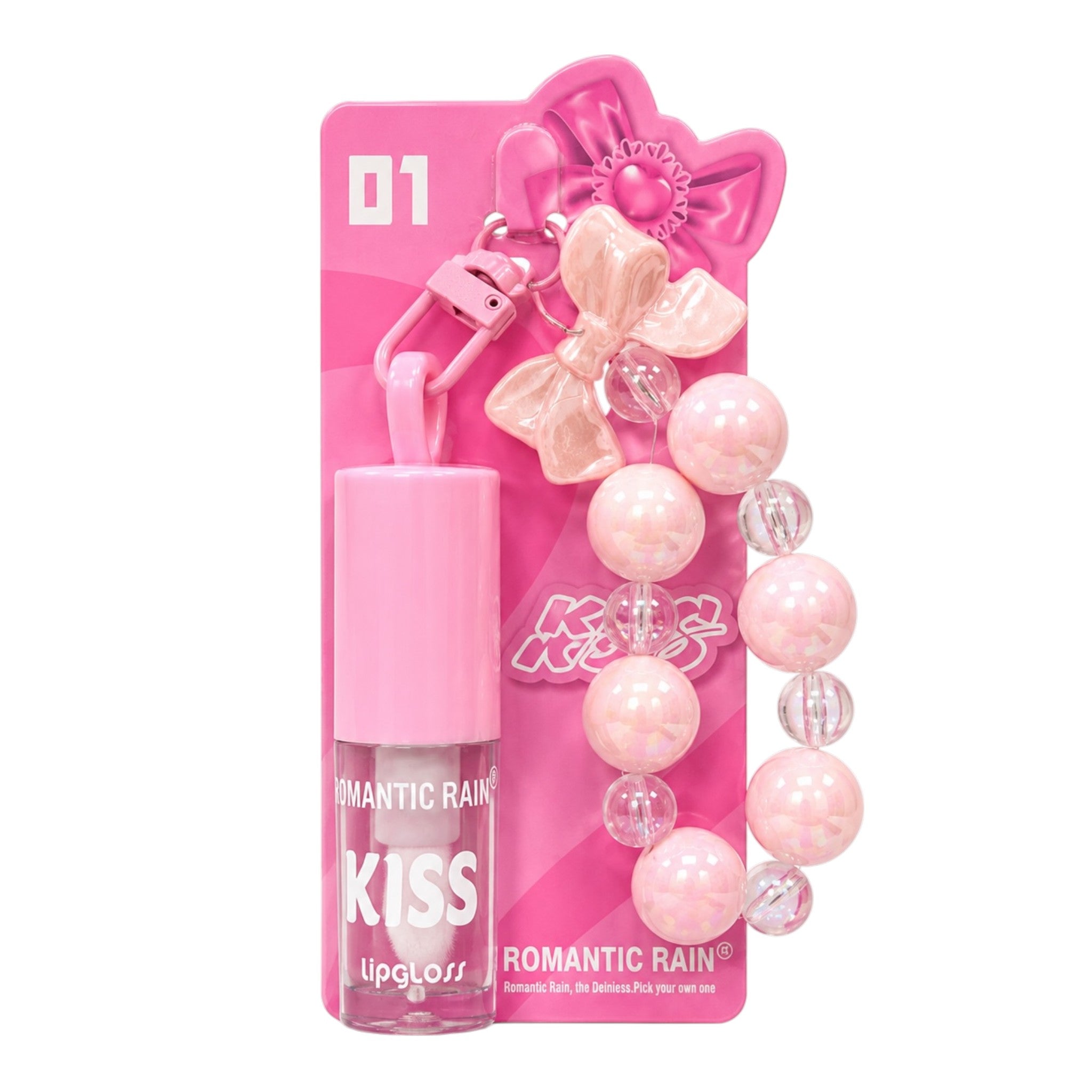BRILLO GLOSS LLAVERO KISS 6ML ROMANTIC RAIN