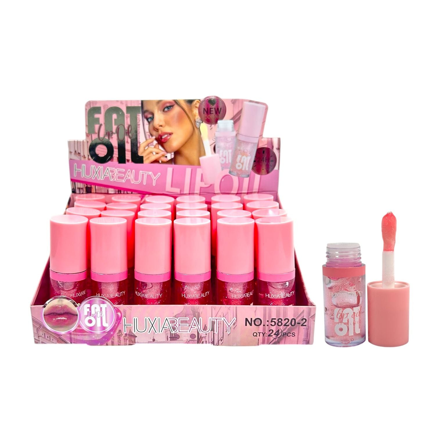 BRILLO GLOSS ESCARCHADO FAT OIL PEARLIZED MISS BETTY / HUXIABEAUTY