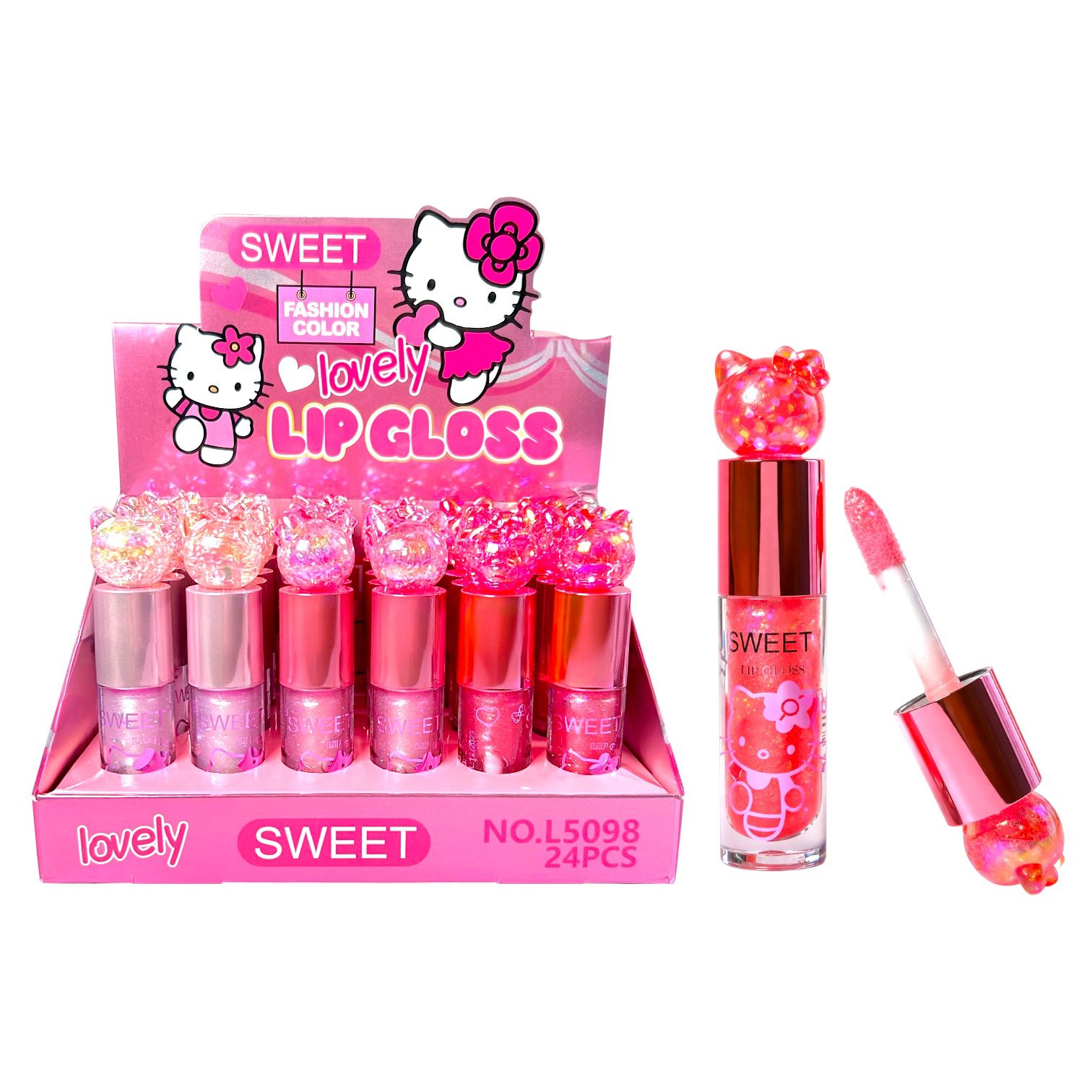BRILLO MAGICO ESCARCHADO HELLO KITTY SWEET