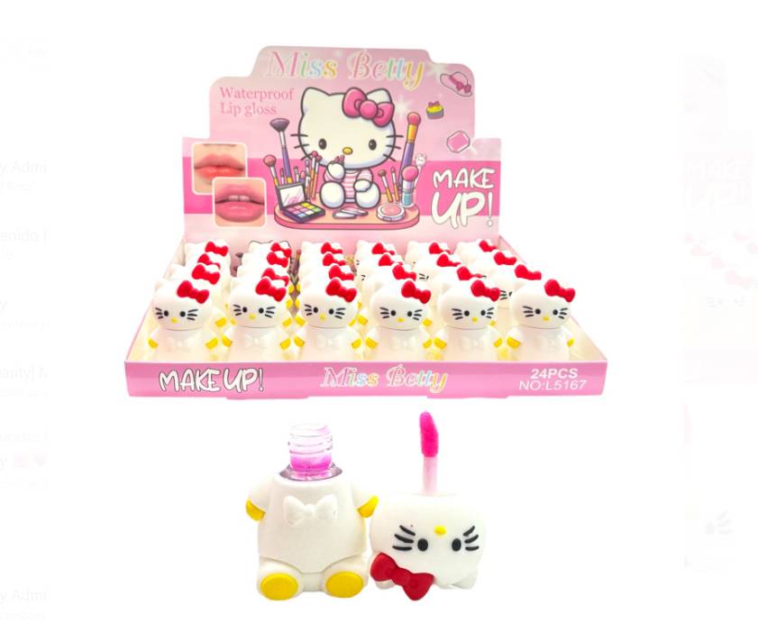 BRILLO MAGICO CUERPO ENTERO HELLO KITTY STITCH MISS BETTY