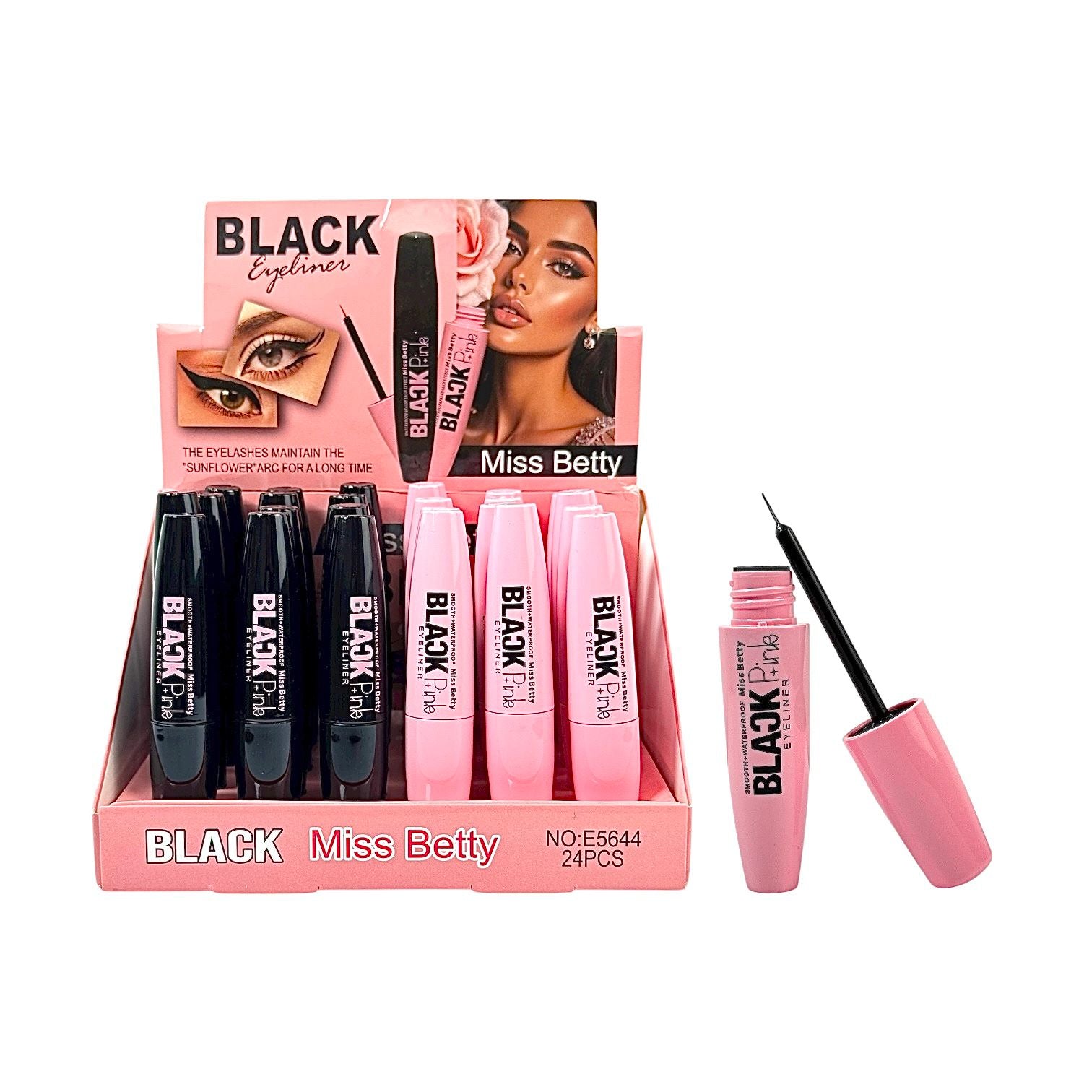 DELINEADOR DE OJOS BLACK PINK MISS BETTY
