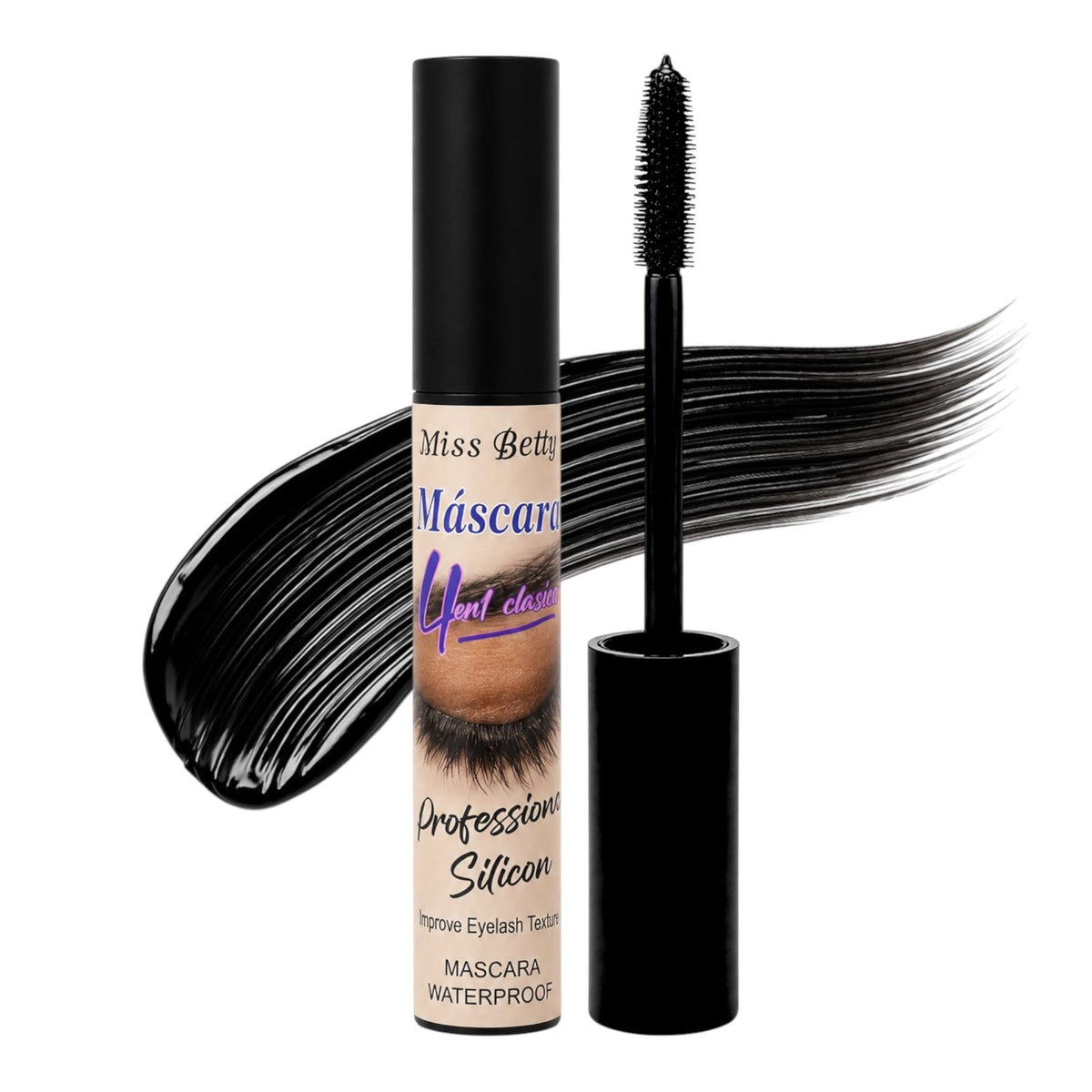 PESTAÑINA MASCARA 4EN1 CLASICO MISS BETTY