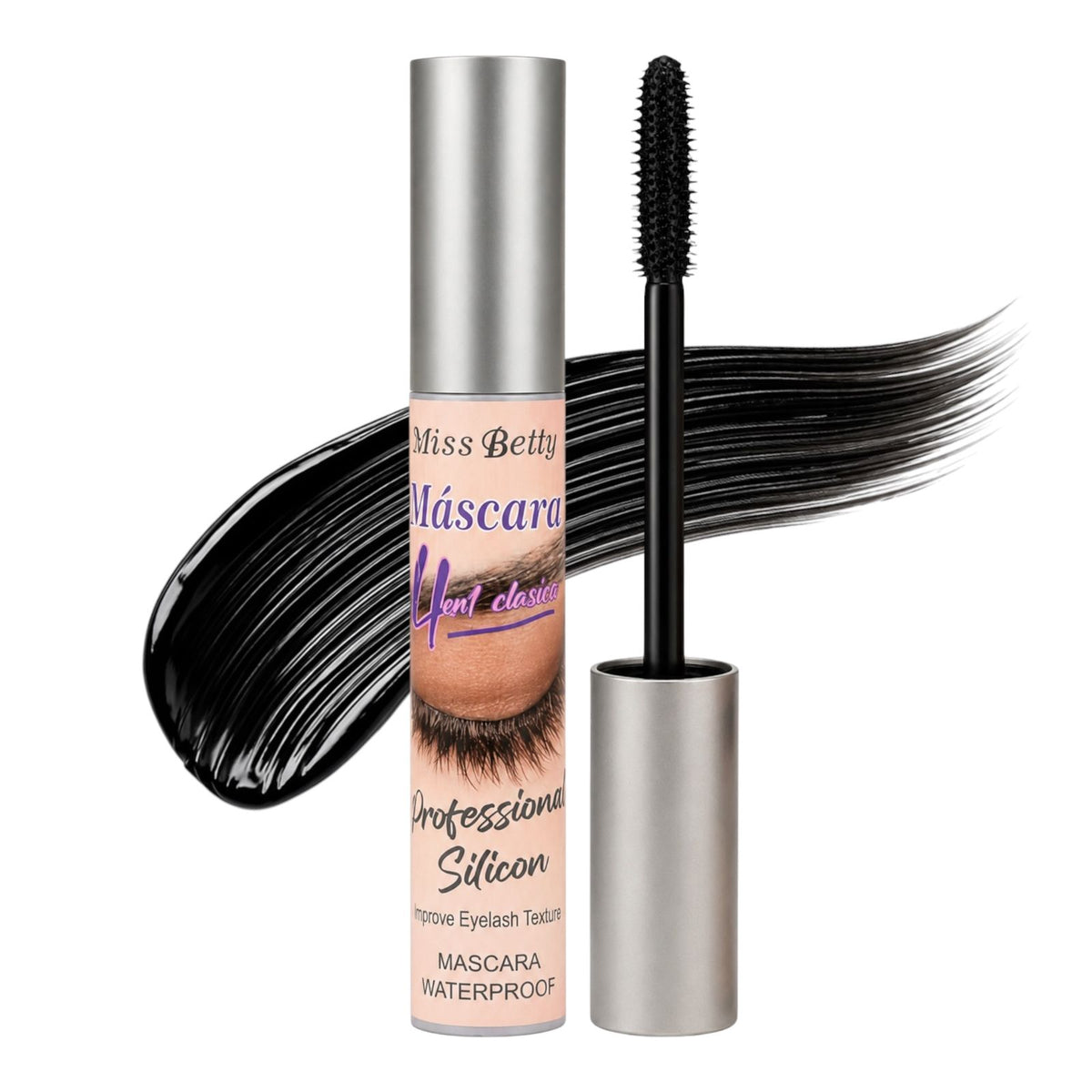 PESTAÑINA MASCARA 4EN1 CLASICO MISS BETTY