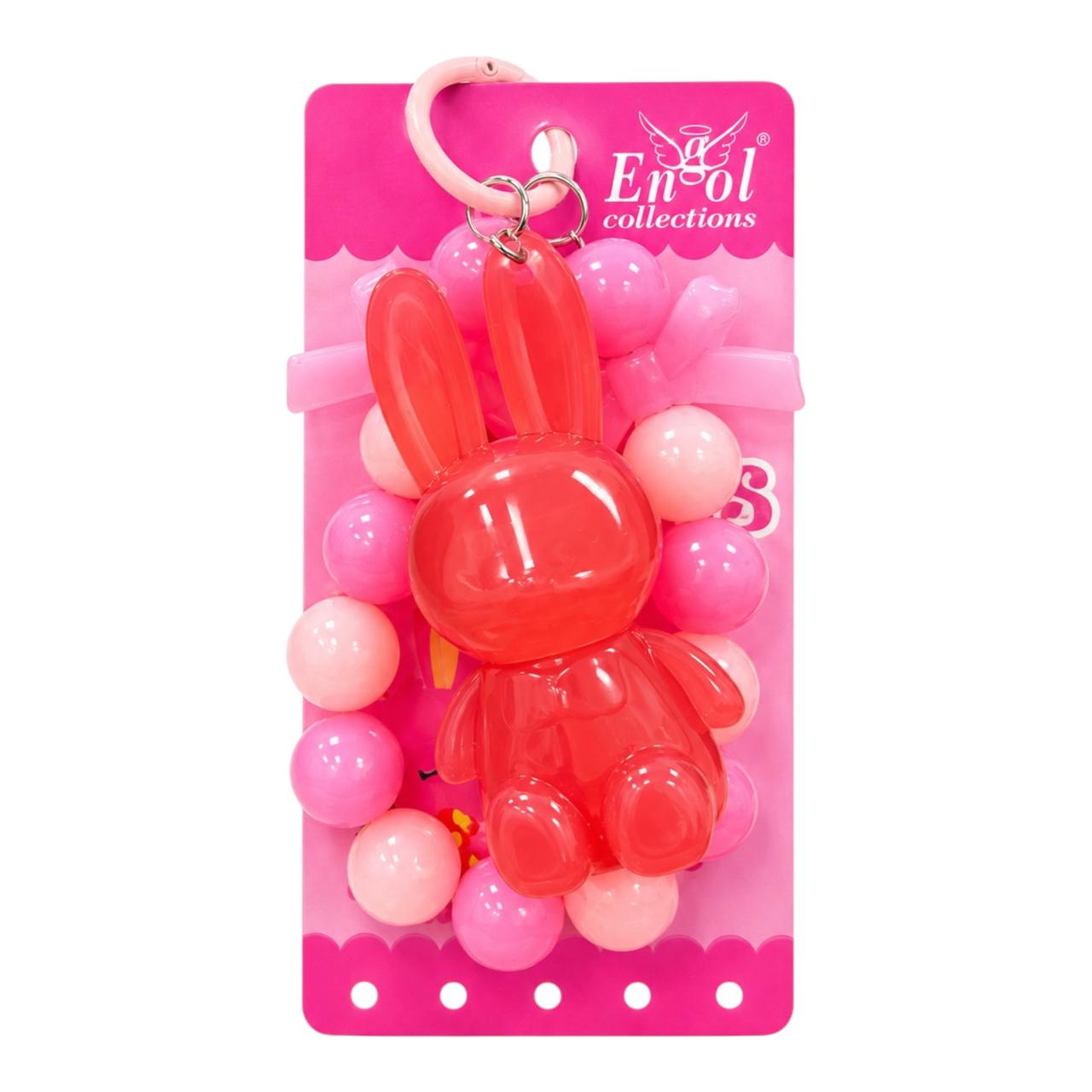 BRILLO GLOSS CONEJITO LLAVERO MOÑITOS ENGOL