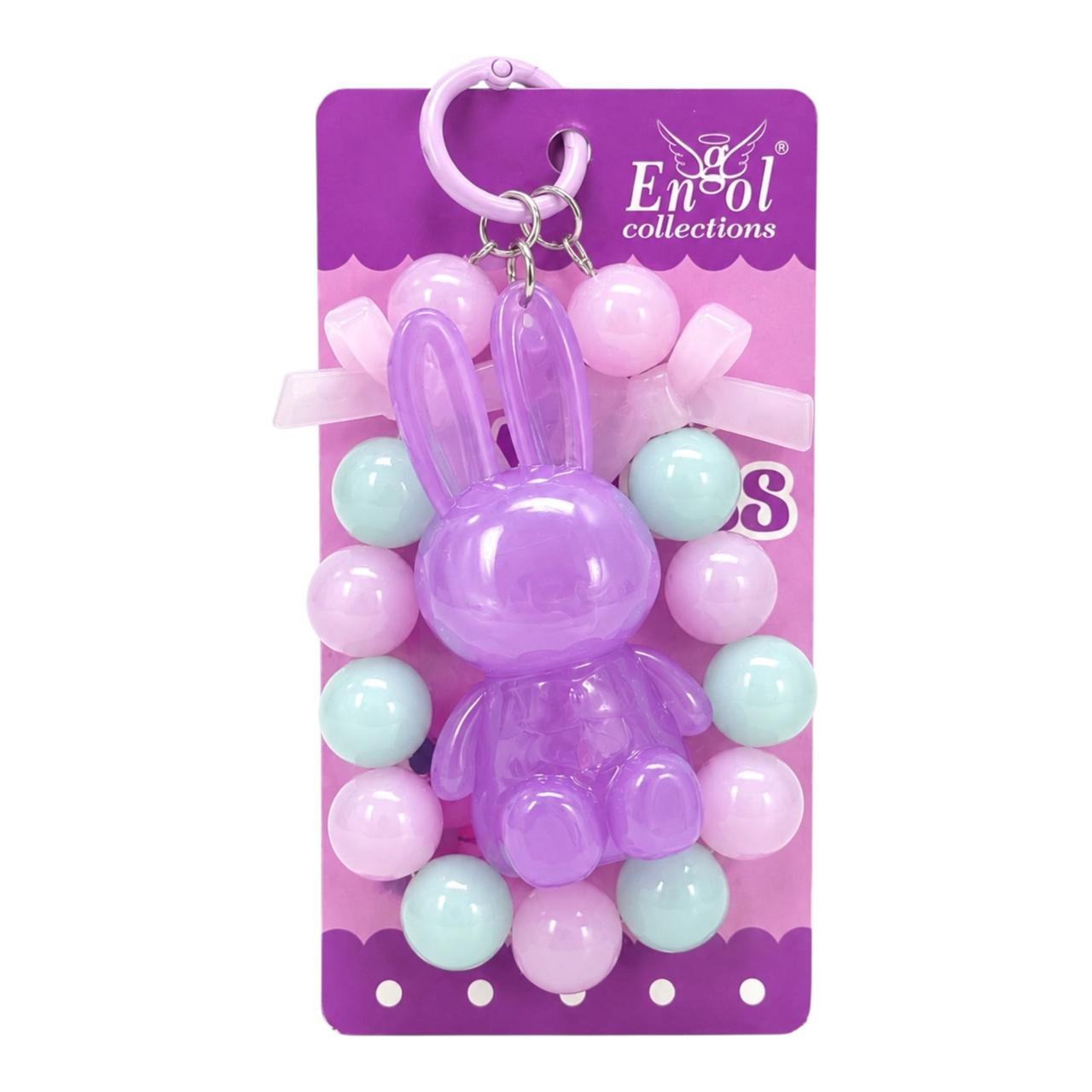 BRILLO GLOSS CONEJITO LLAVERO MOÑITOS ENGOL
