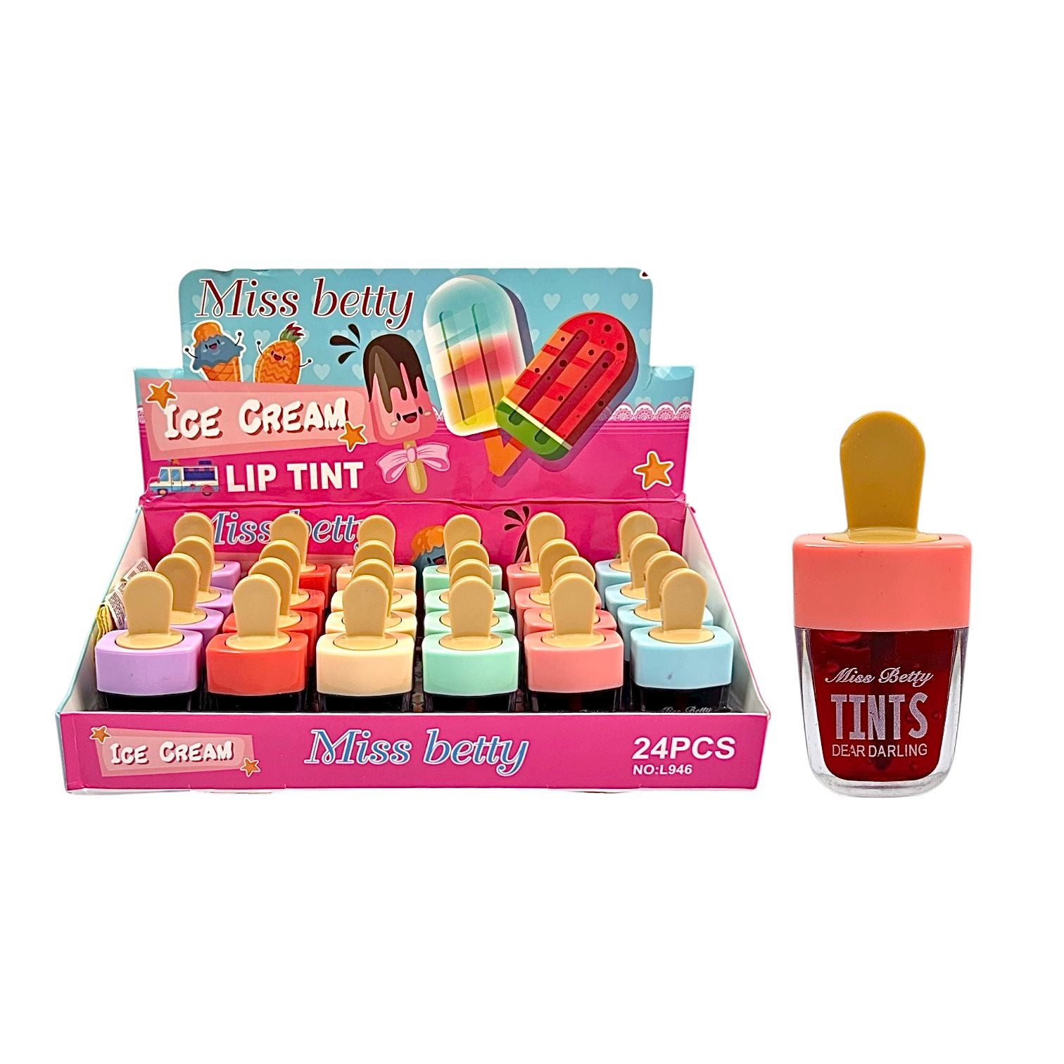 TINTA DE LABIOS PALETA TINTS DEAR DARLING MISS BETTY