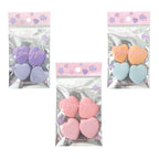 SET X4 MINI BORLITAS CORAZON GOTICA BEAUTY GIRL RUBY FACE